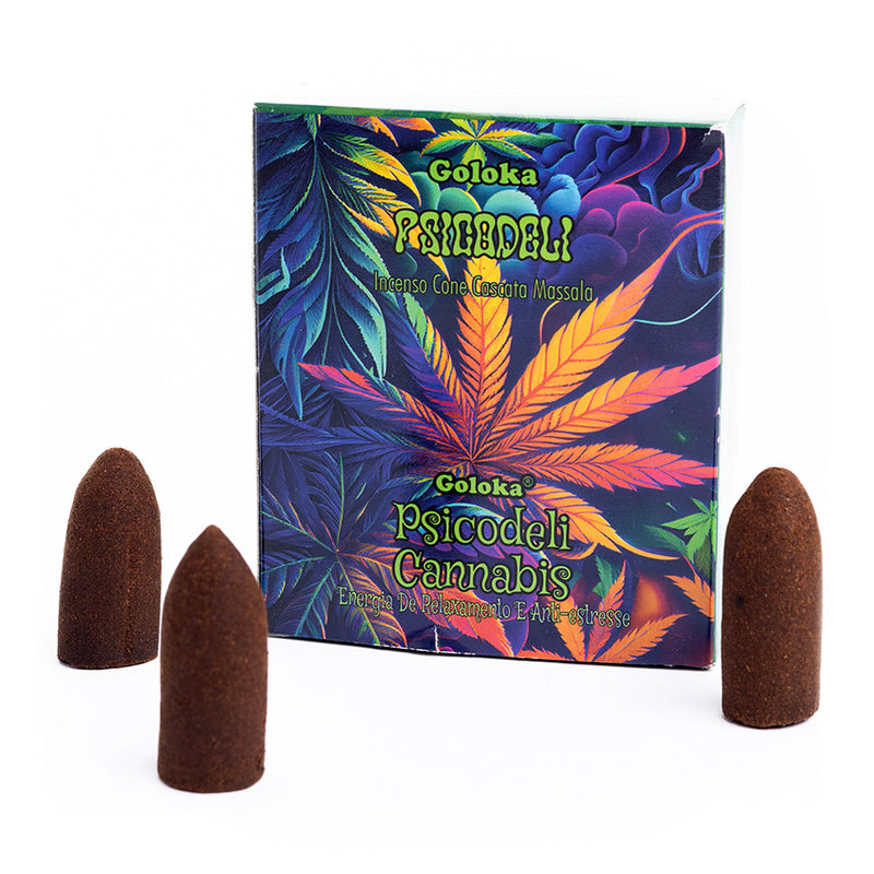 Incenso Indiano Goloka Cascata Psychedelic Cannabis