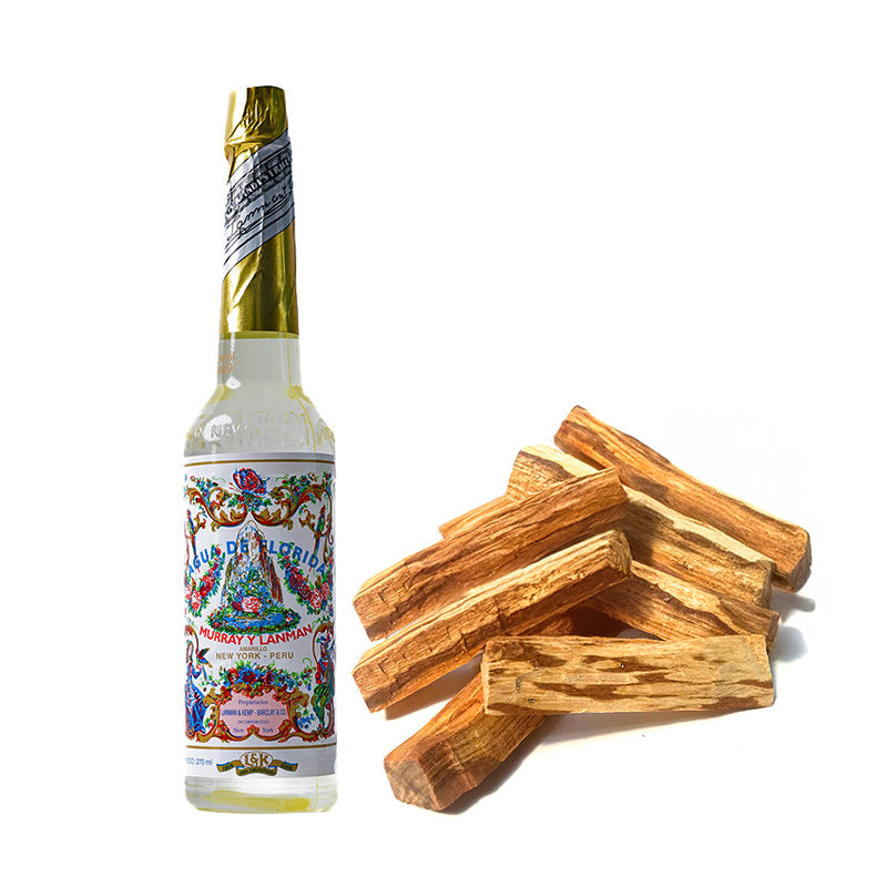 Kit Água de Florida 270ml e Palo Santo Peruano 500g