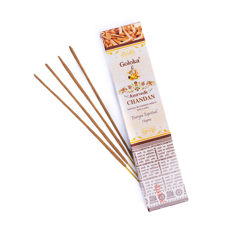 Incenso Indiano Goloka Massala Chandan 15g