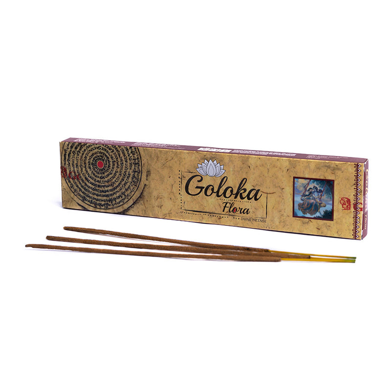 Incenso Indiano Goloka Massala Flora 15g