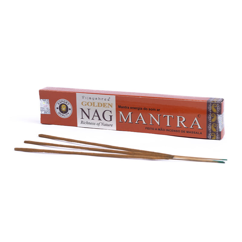 Incenso Indiano Vijayshree Golden Nag Mantra 15g