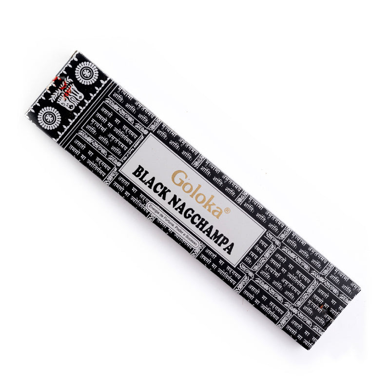 Incenso Indiano Goloka Massala Black Nag Champa 15g