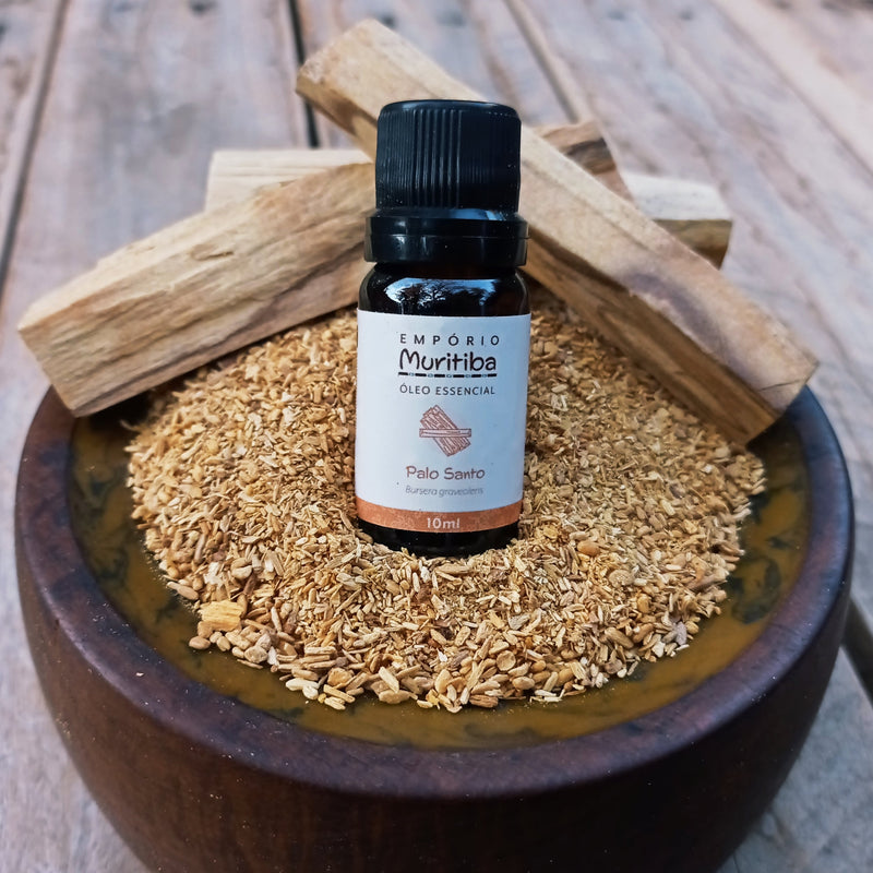 Óleo Essencial Palo Santo 10ml Puro E Legítimo