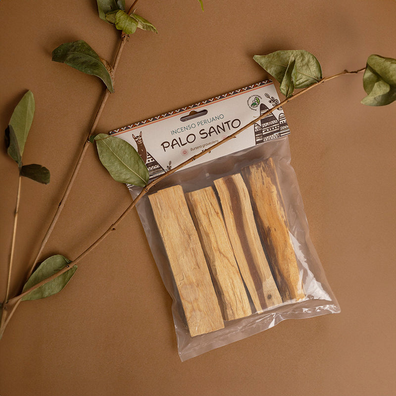 Palo Santo Incenso Natural Peruano 50g - Empório Muritiba