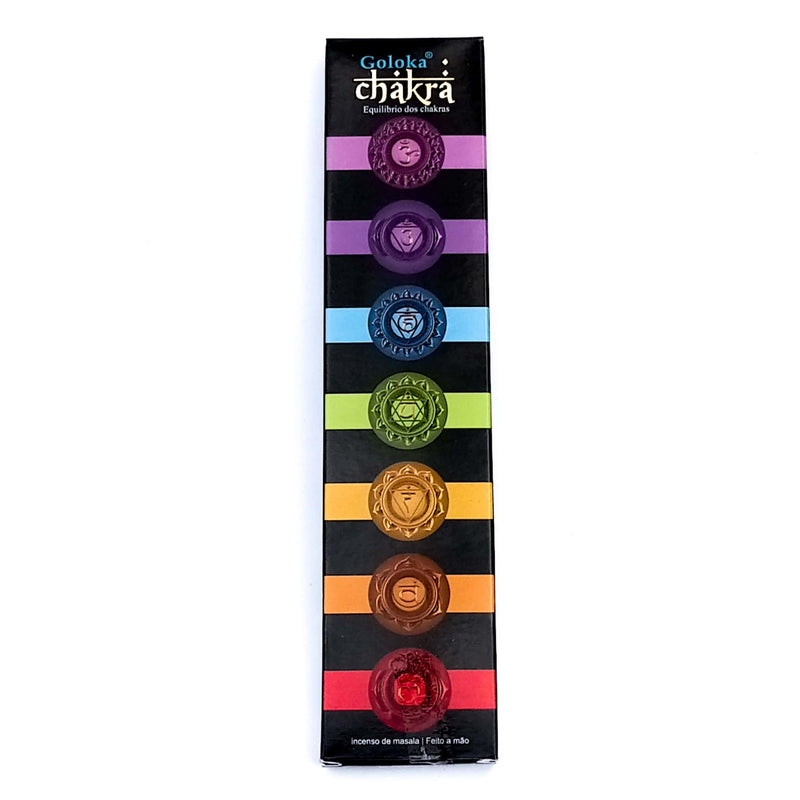 Incenso Indiano Goloka Massala 7 Chakras 15g