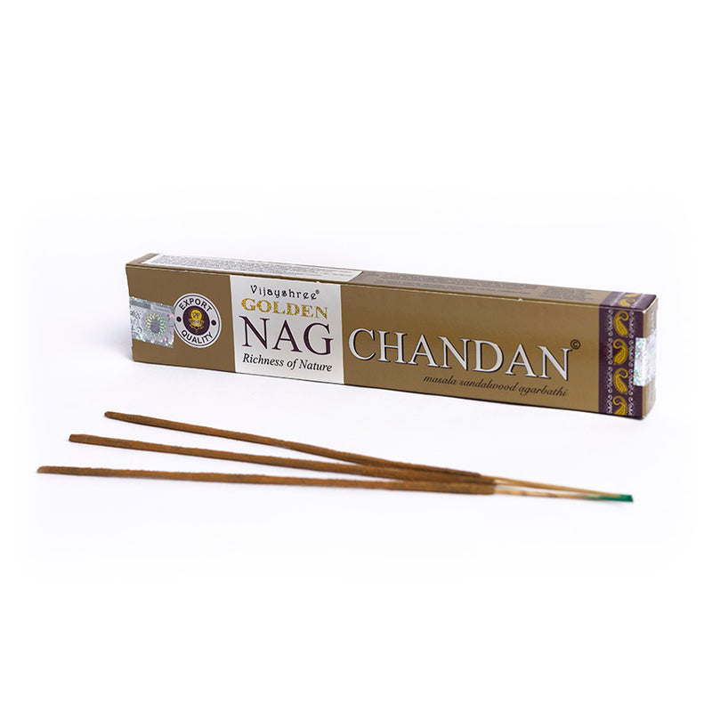 Incenso Indiano Vijayshree Golden Nag Chandan 15g