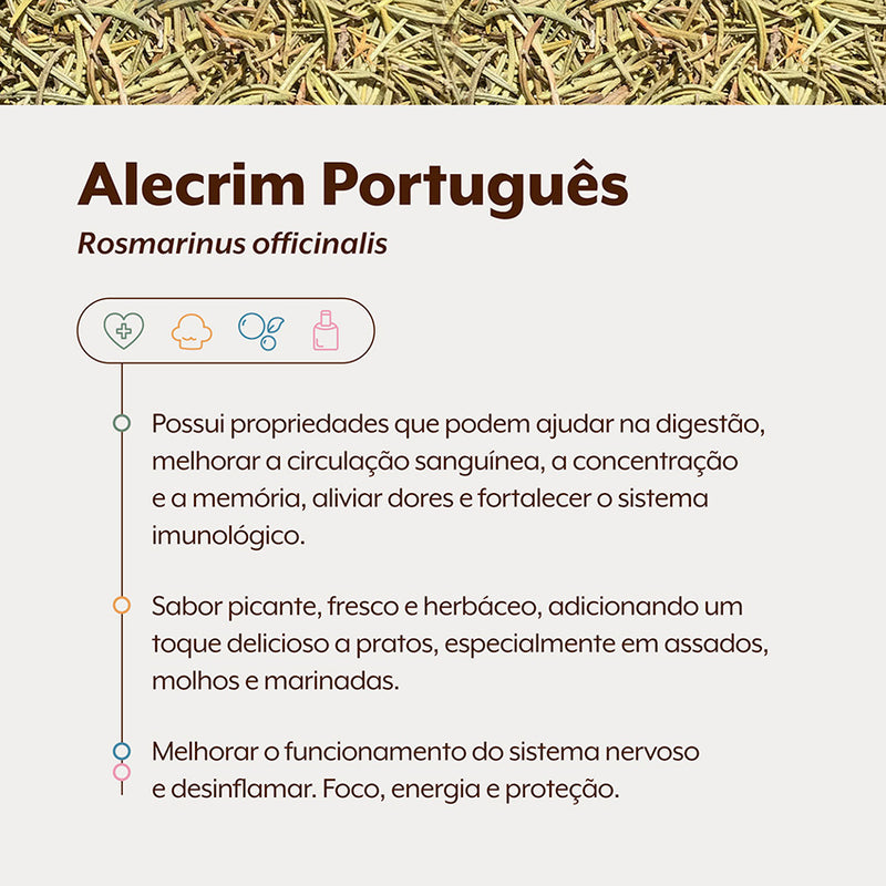 Alecrim Português | Folhas 250g