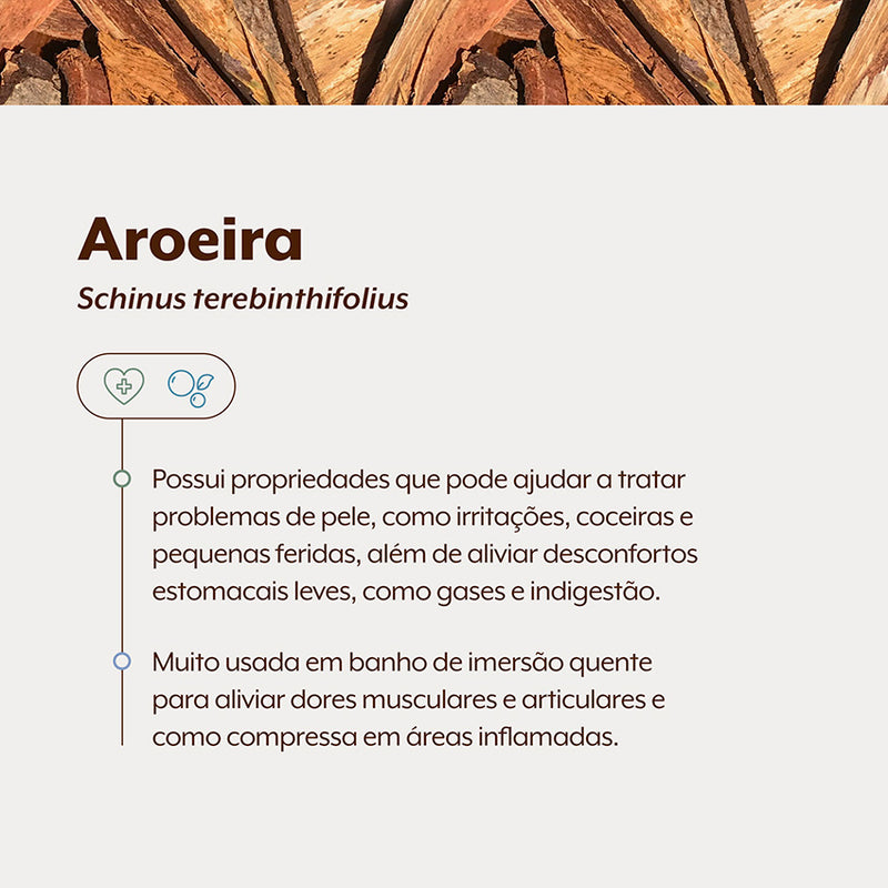 Aroeira | Casca Rasurada 1Kg