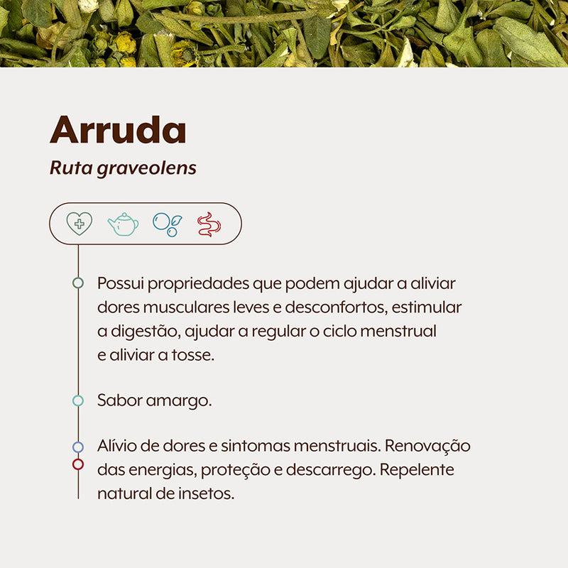 Arruda Folhas 100g