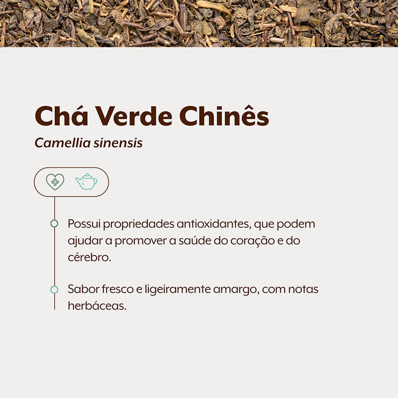 Chá Verde Chinês | Camellia sinensis Green | 250g