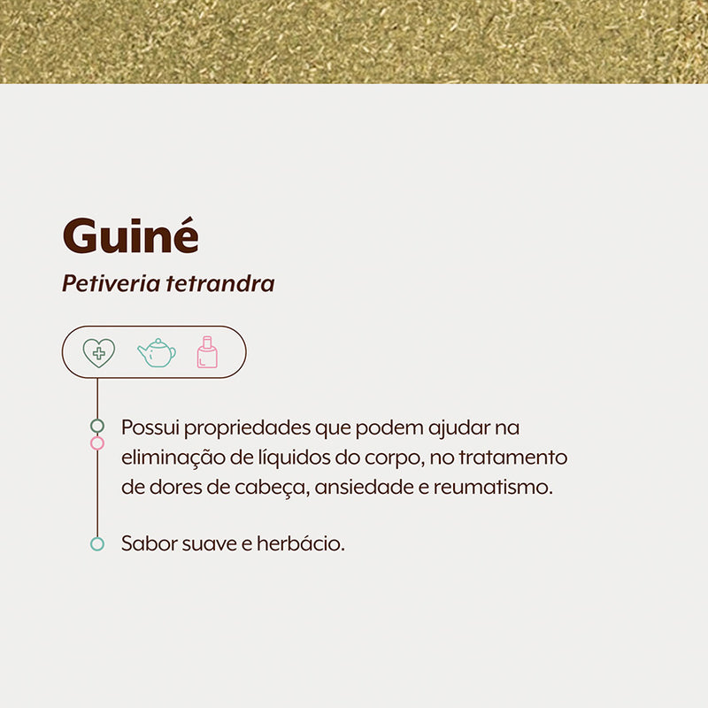 Guiné Folhas em Pó 100g