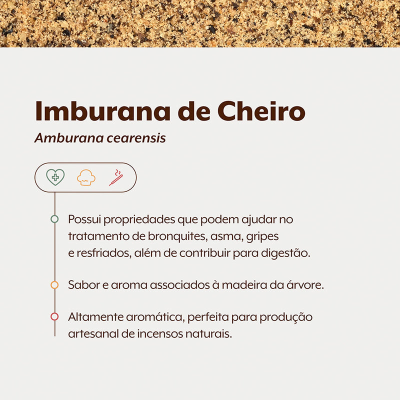 Imburana de Cheiro Semente em Pó 1Kg