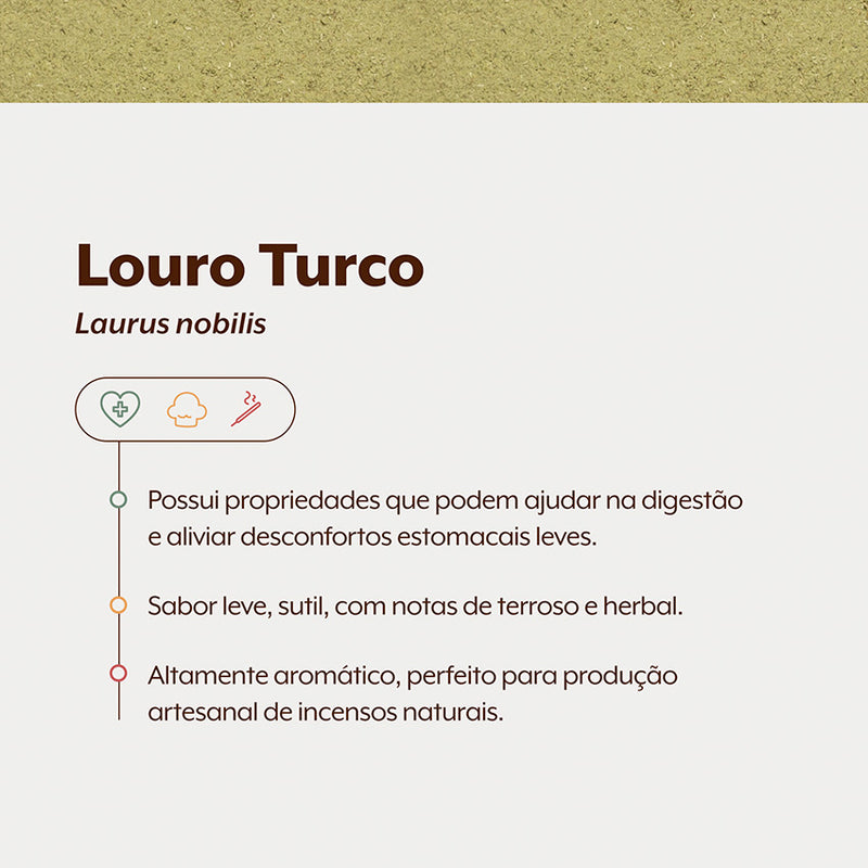 Louro Turco em Pó 100g