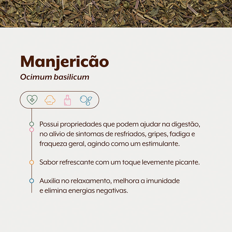 Manjericão Flocos 250g