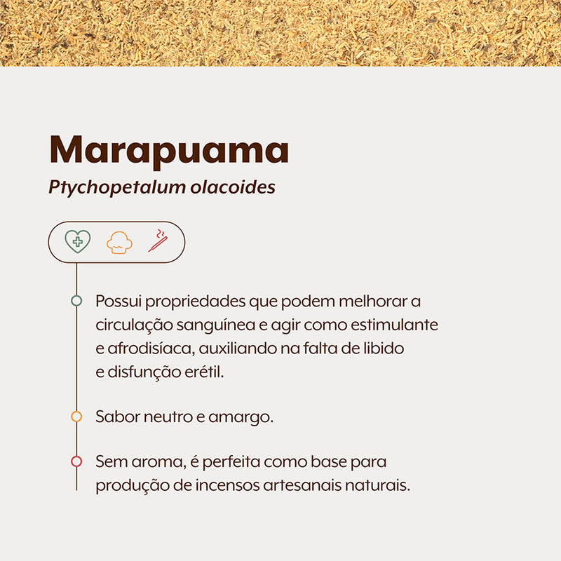 Marapuama Casca em Pó 100g