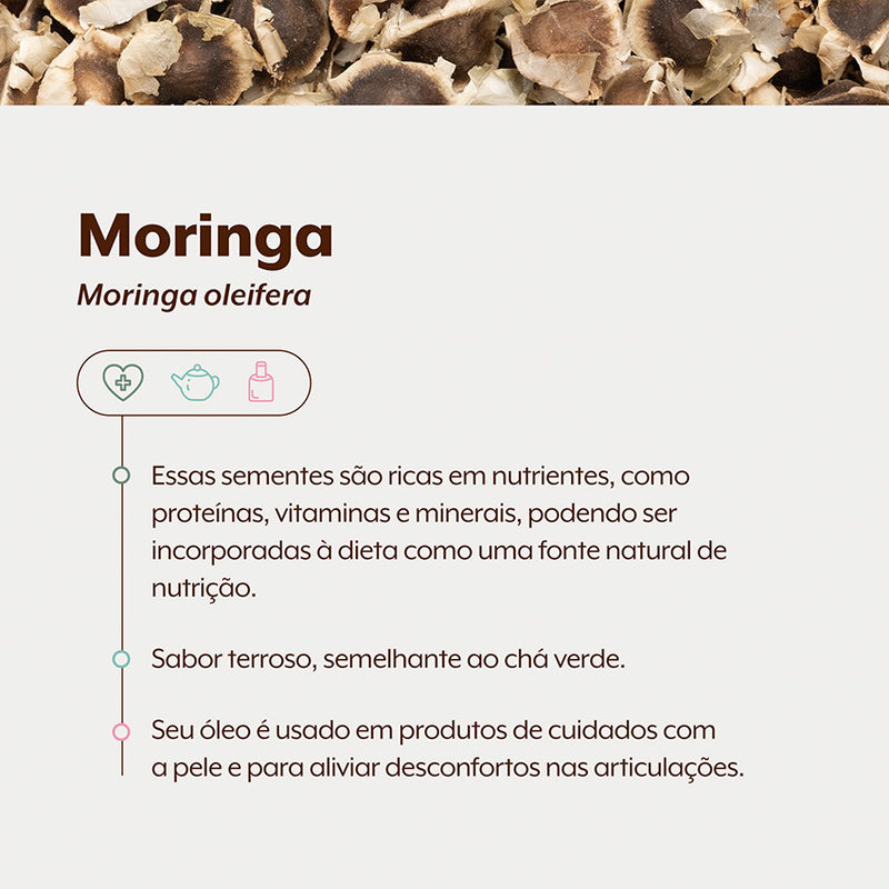 Moringa Sementes 500g