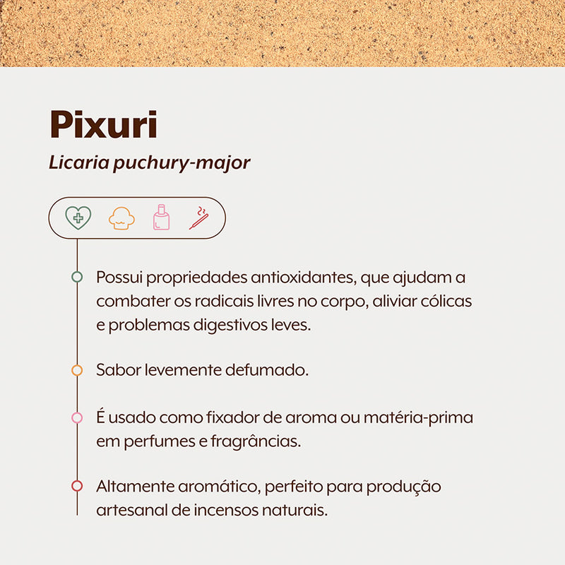 Pixuri Sementes em Pó 1Kg