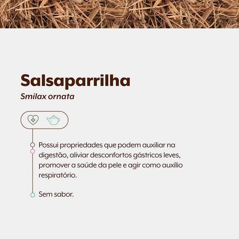 Salsaparrilha Raízes 1Kg