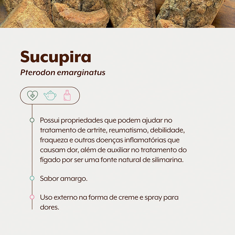 Sucupira Casca 500g