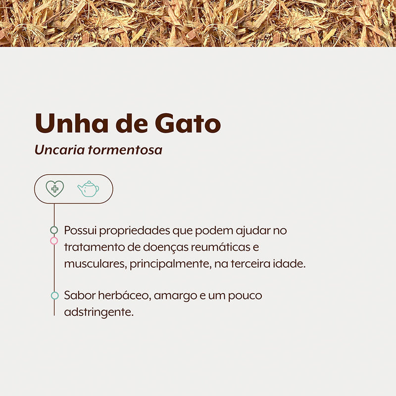 Unha de Gato Casca 250g