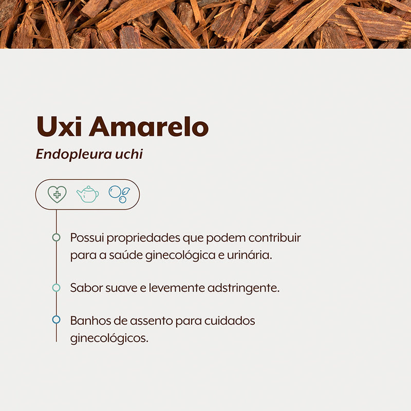 Uxi Amarelo Casca Rasurada 1Kg