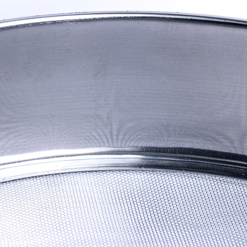 Peneira de Inox Trama Fina 18cm