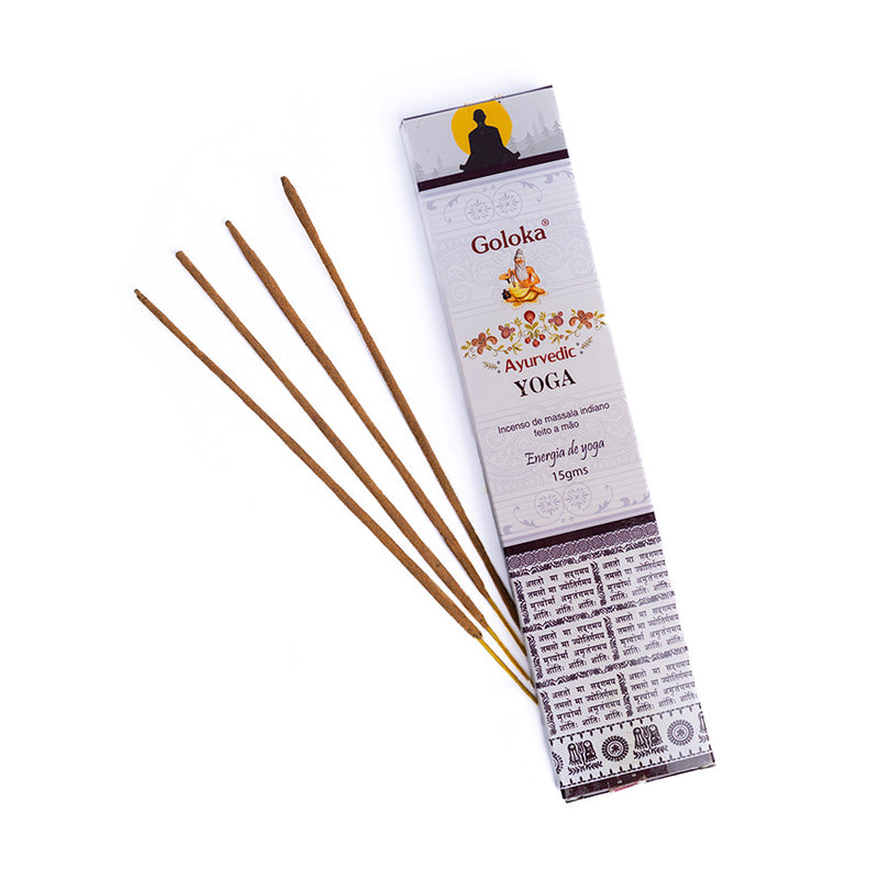 Incenso Indiano Goloka Massala  Yoga 15g