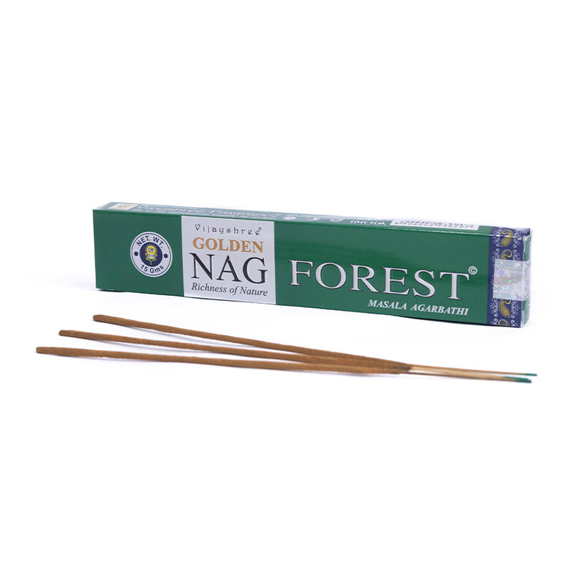 Incenso Indiano Vijayshree Golden Nag Forest 15g