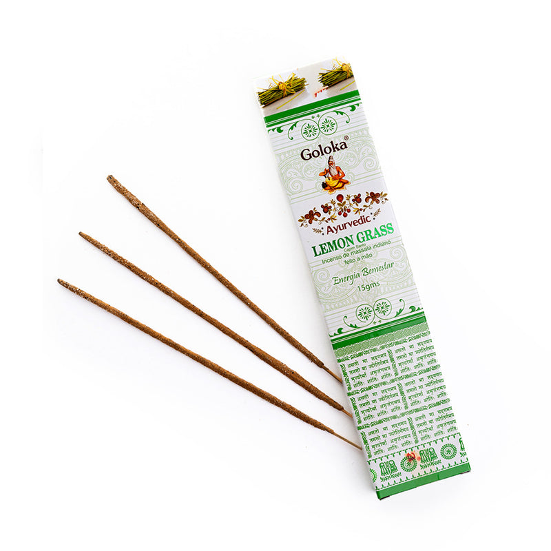 Incenso Indiano Goloka Massala Lemon Grass  15g