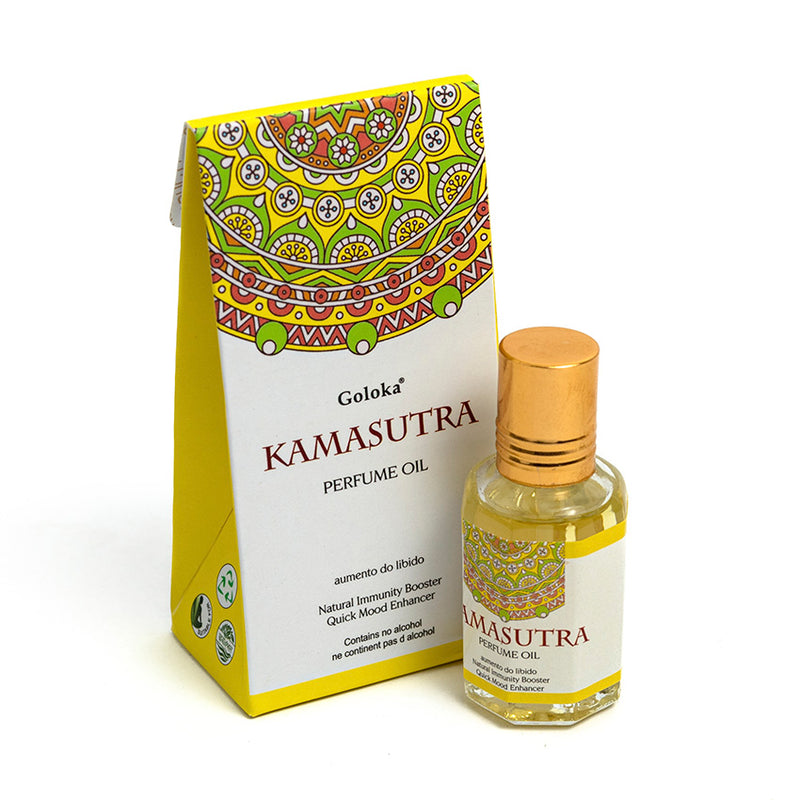 Óleo Perfumado Indiano Goloka Kamasutra 10ml - Empório Muritiba