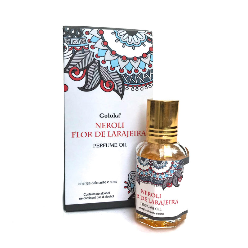 Óleo Perfumado Indiano Goloka Flor de Laranjeira 10ml - Empório Muritiba