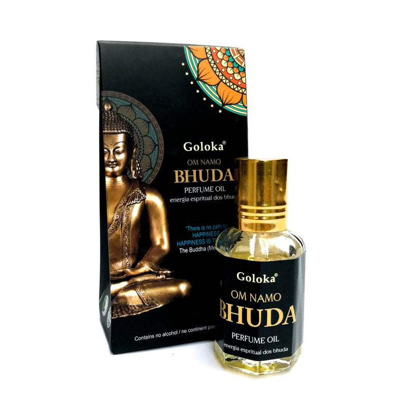 Óleo Perfumado Indiano Goloka Budha 10ml - Empório Muritiba