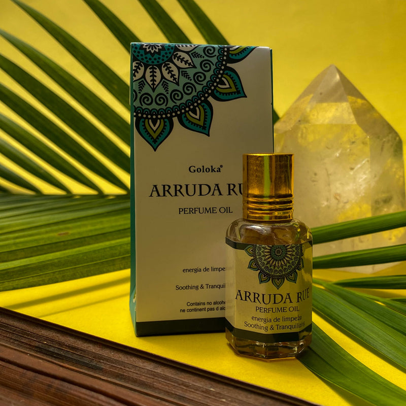 Óleo Perfumado Indiano Goloka Arruda 10ml - Empório Muritiba