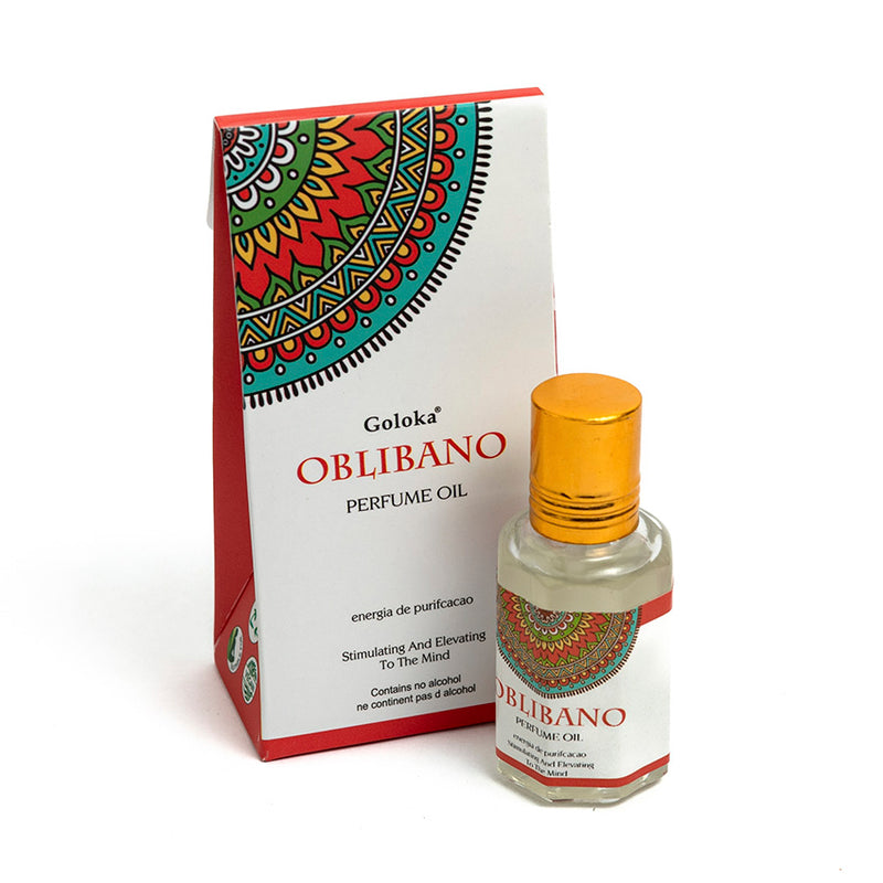 Óleo Perfumado Indiano Goloka Olíbano 10ml - Empório Muritiba